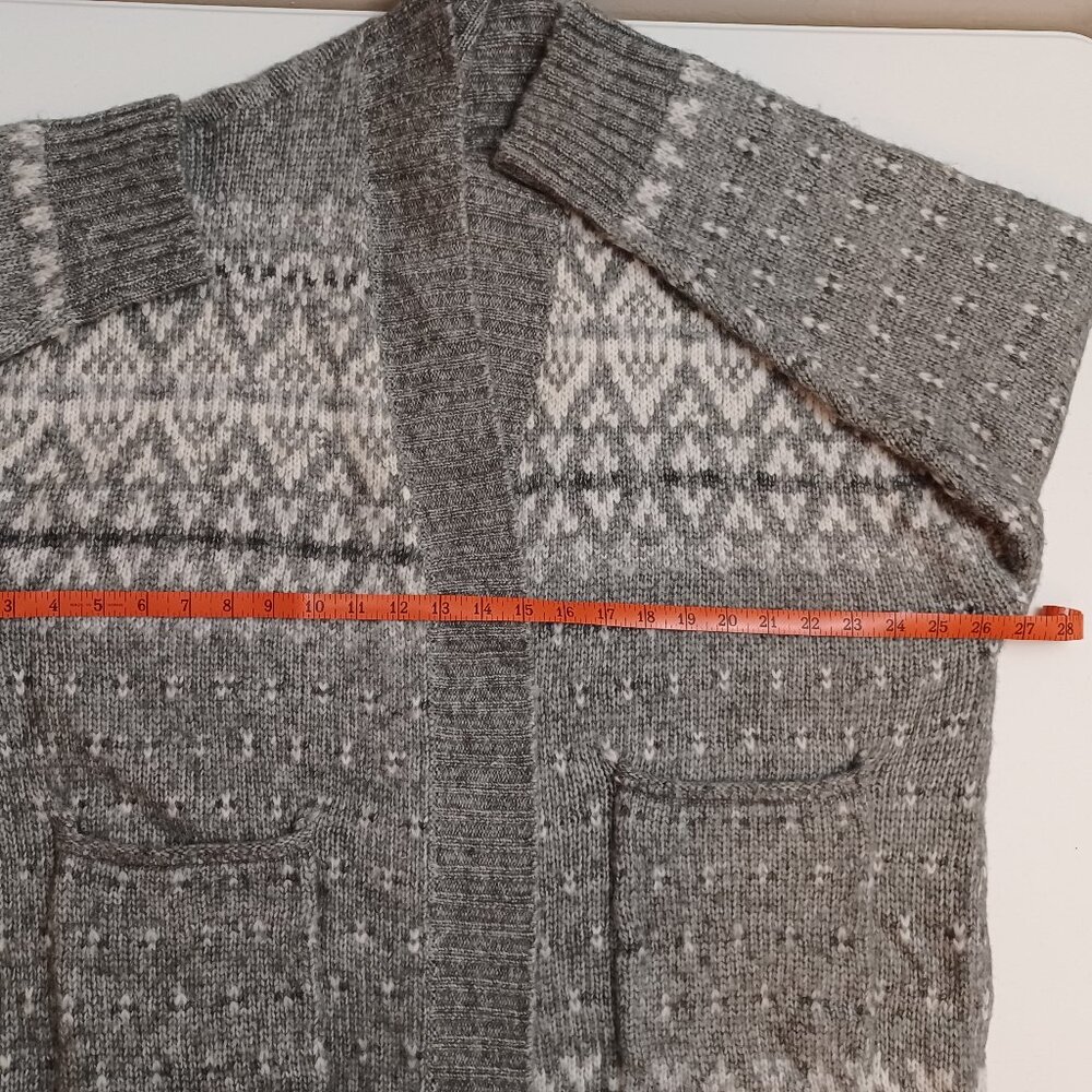 American Eagle Outfitters Wool Blend Women's Grey Sweater Size Large - Picture 6 of 7